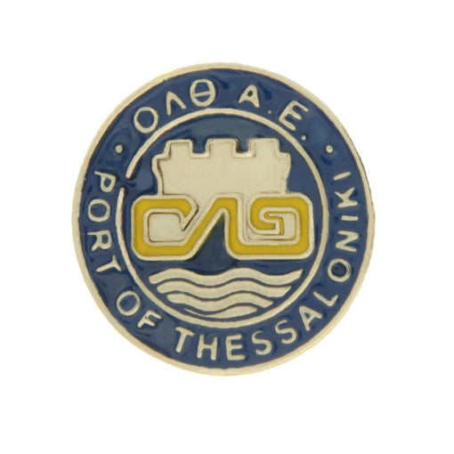 Construction of a lapel badge for the Thessaloniki Port Authority (ThPA)