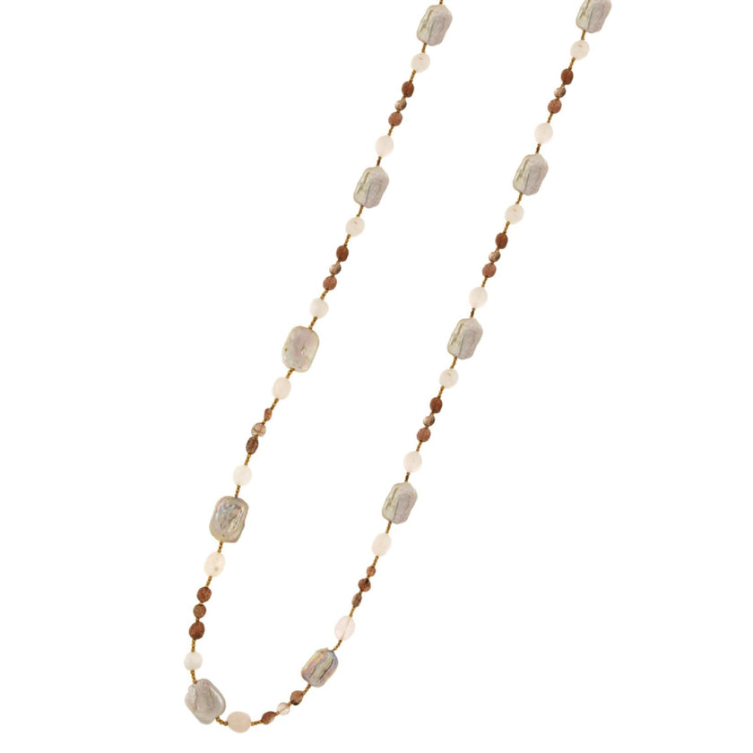 NECKLACE WITH PEARLS - 100399