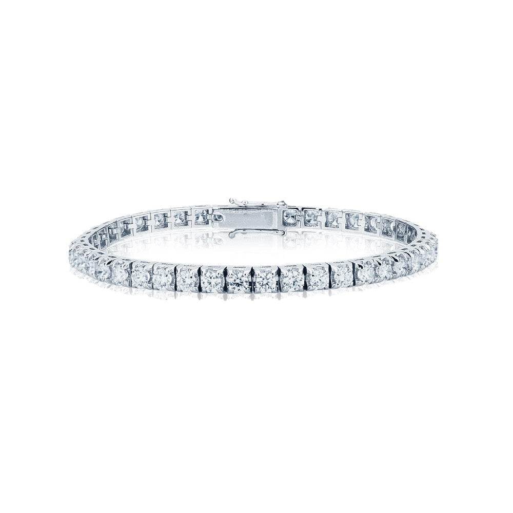 BRACELET WHITE GOLD 750 & PRECIOUS STONES - 100527