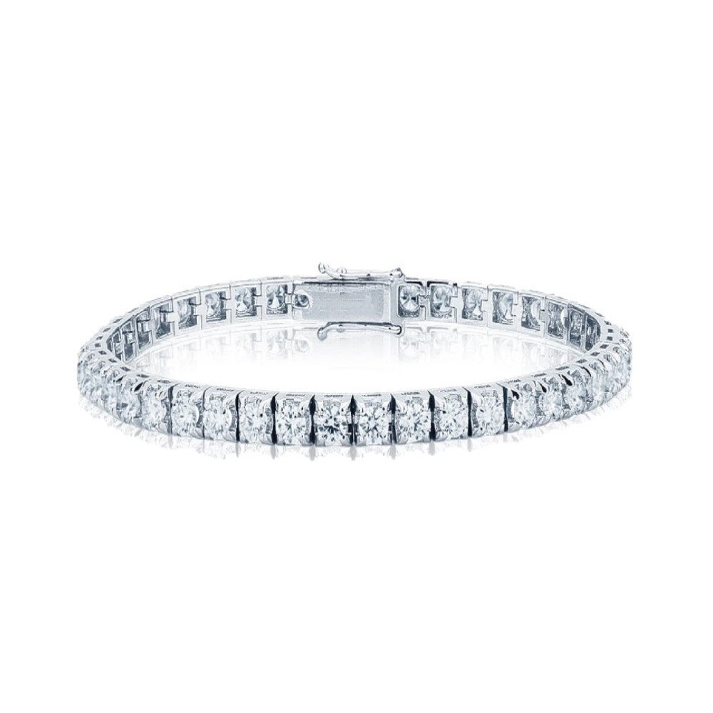 BRACELET WHITE GOLD 750 & PRECIOUS STONES - 100529
