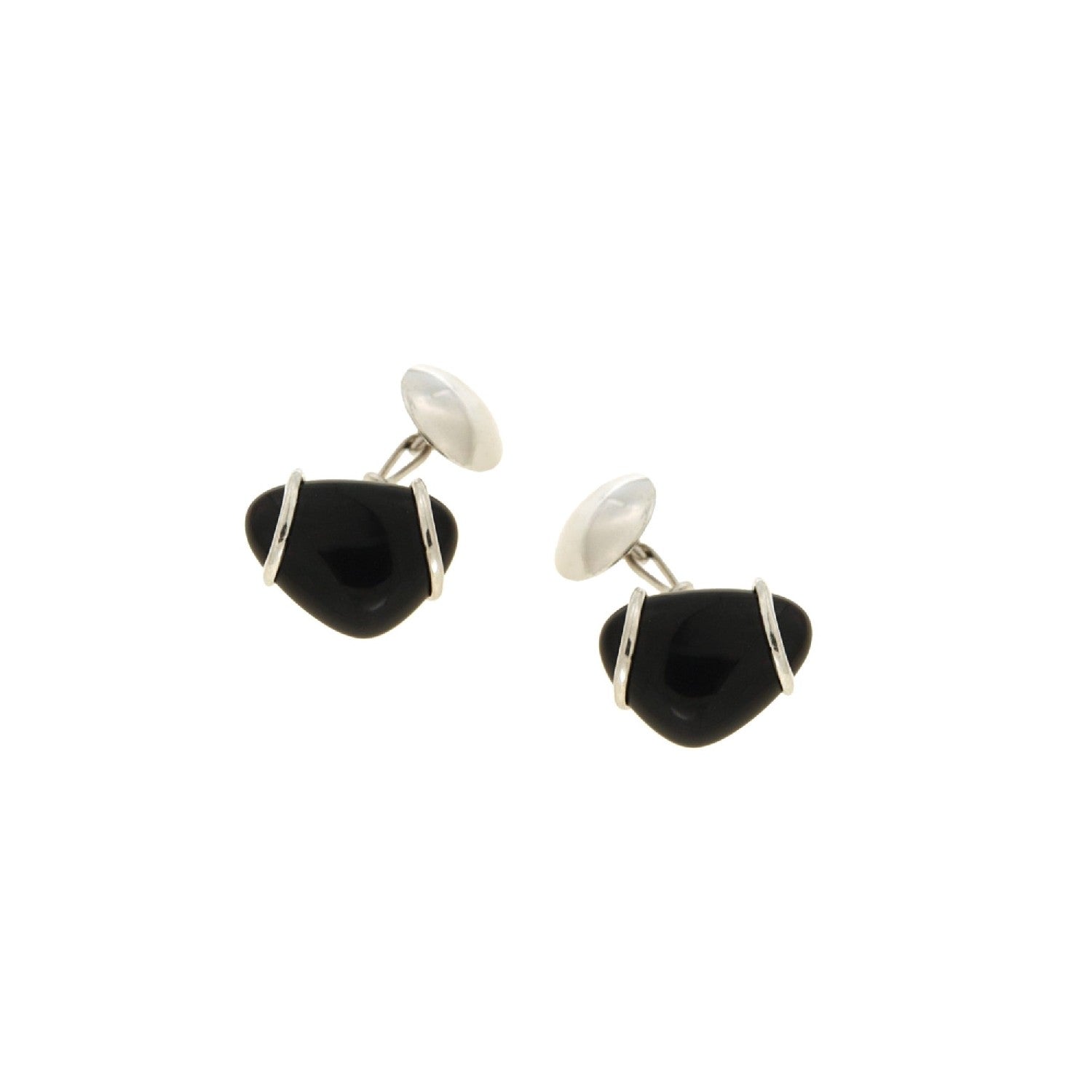 CUFFLINKS GOLD 18K SEMIPRECIOUS STONES - 29055