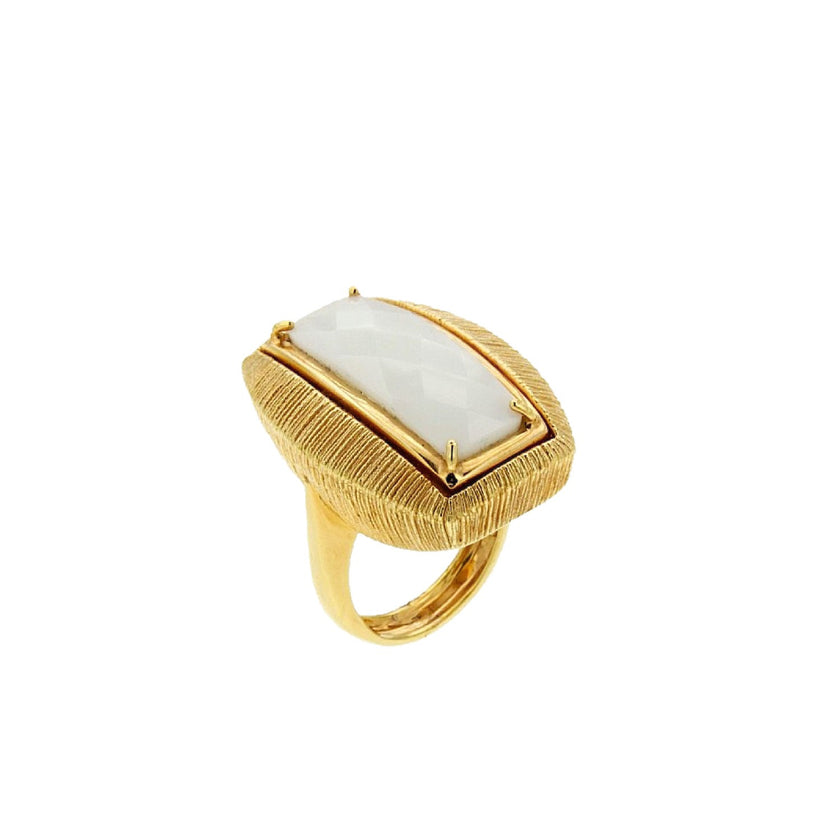 RING GOLD 750 & SEMIPRECIOUS STONES - 45398