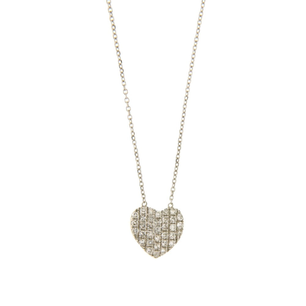 NECKLACE WHITE GOLD 750 & PRECIOUS STONES - 48176