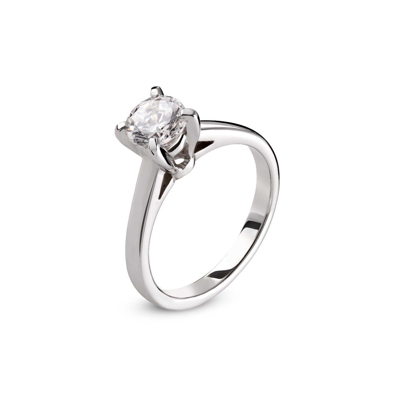 RING WHITE GOLD 750 & PRECIOUS STONES - 60021