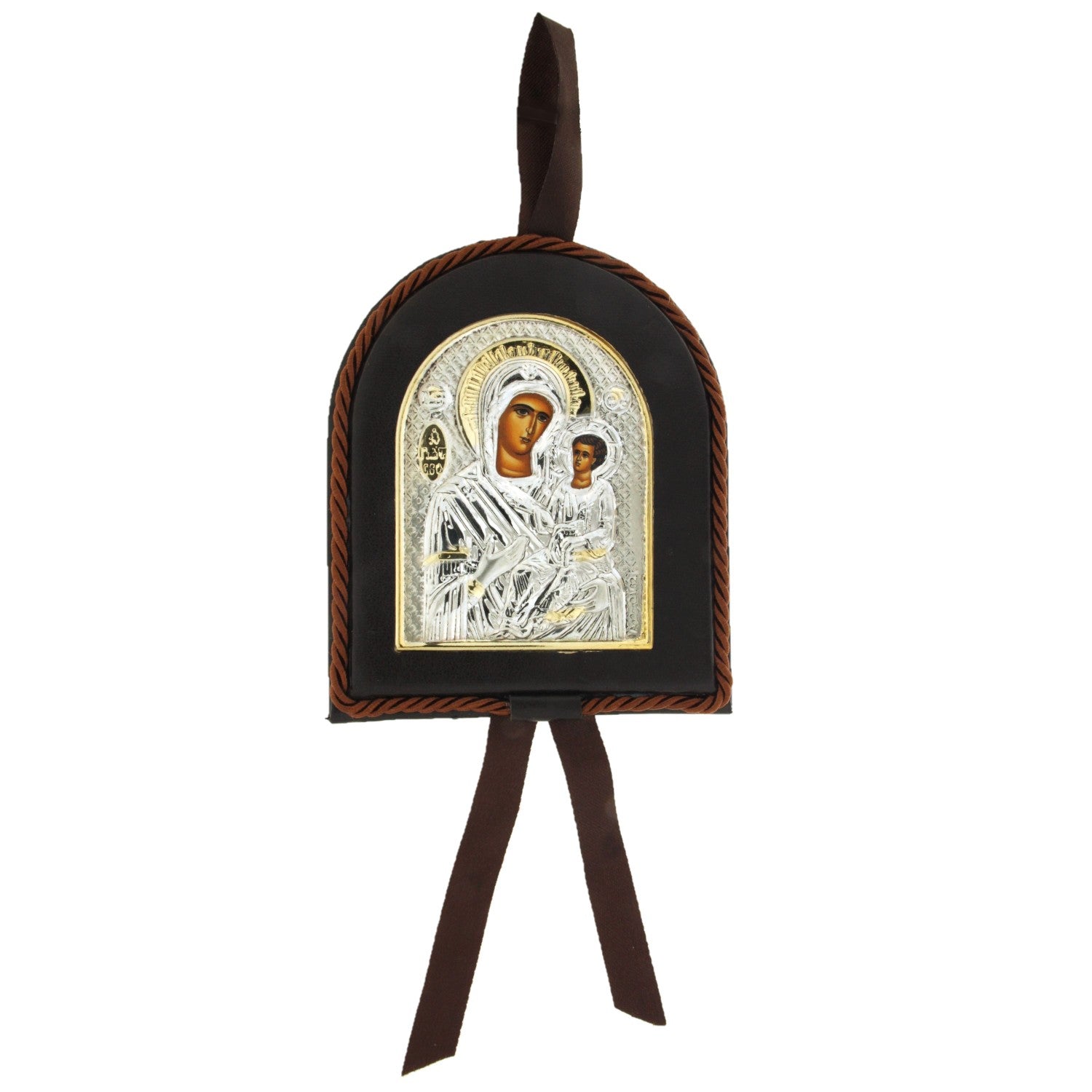 BABY ICON WHITE & YELLOW SILVER PLATED - 65536