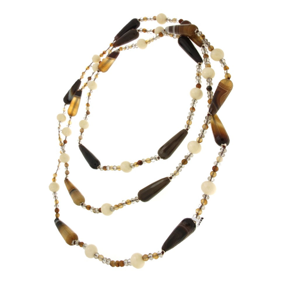 NECKLACE WITH SEMIPRECIOUS STONES - 68386