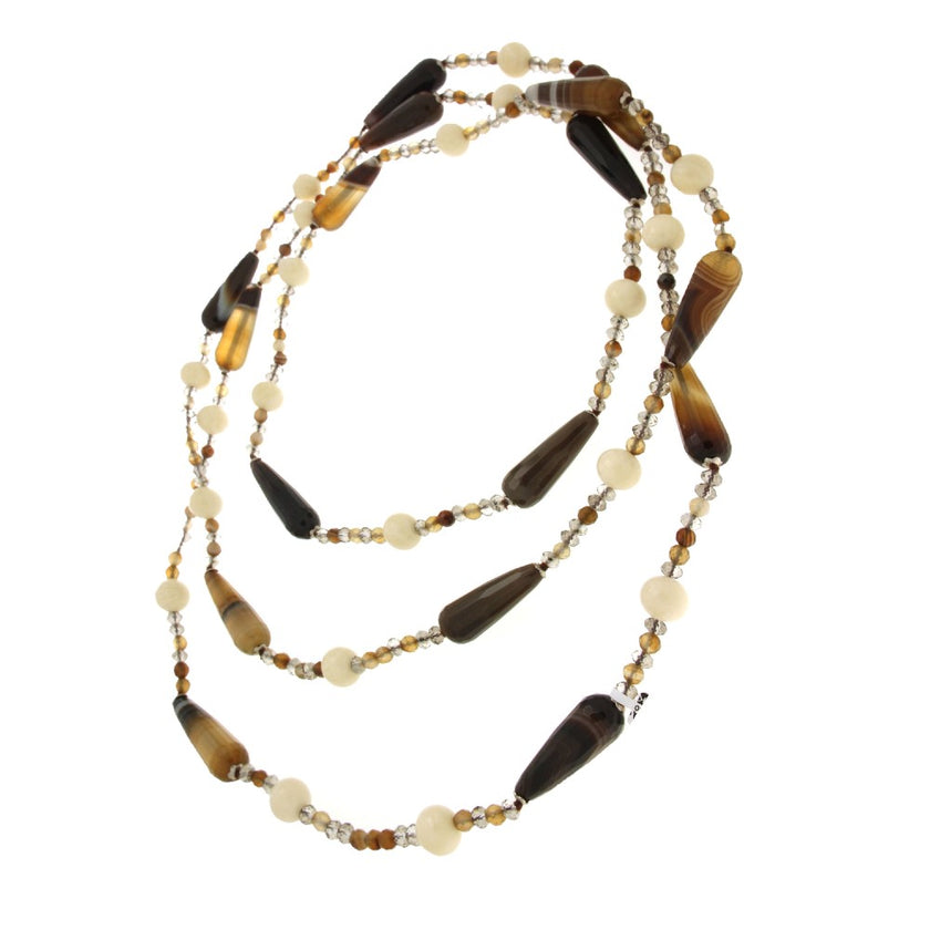 NECKLACE WITH SEMIPRECIOUS STONES - 68386