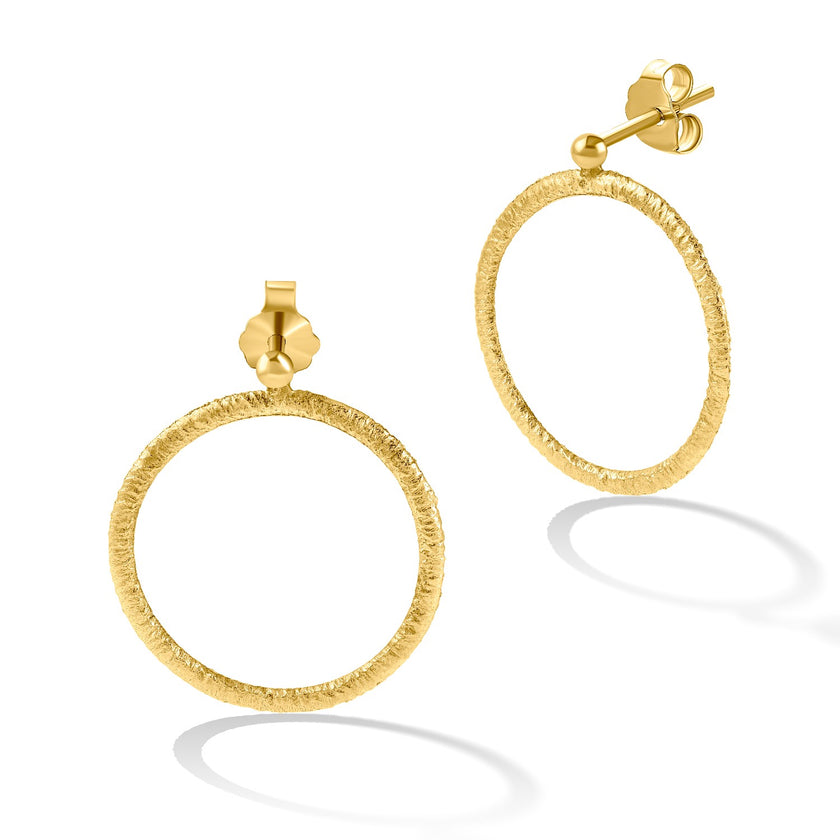 EARRINGS GOLD 585 - 69597
