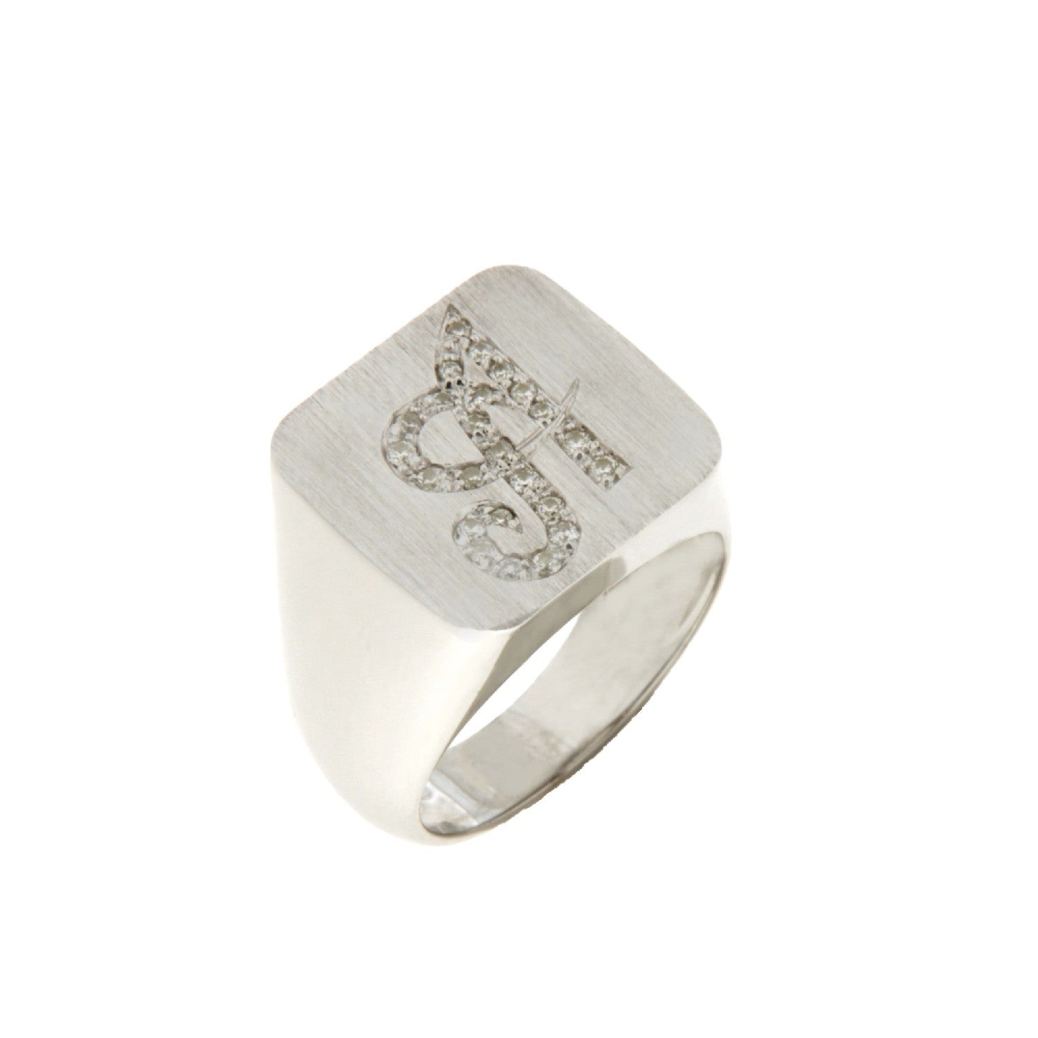 RING WHITE GOLD 750 & PRECIOUS STONES - 71144