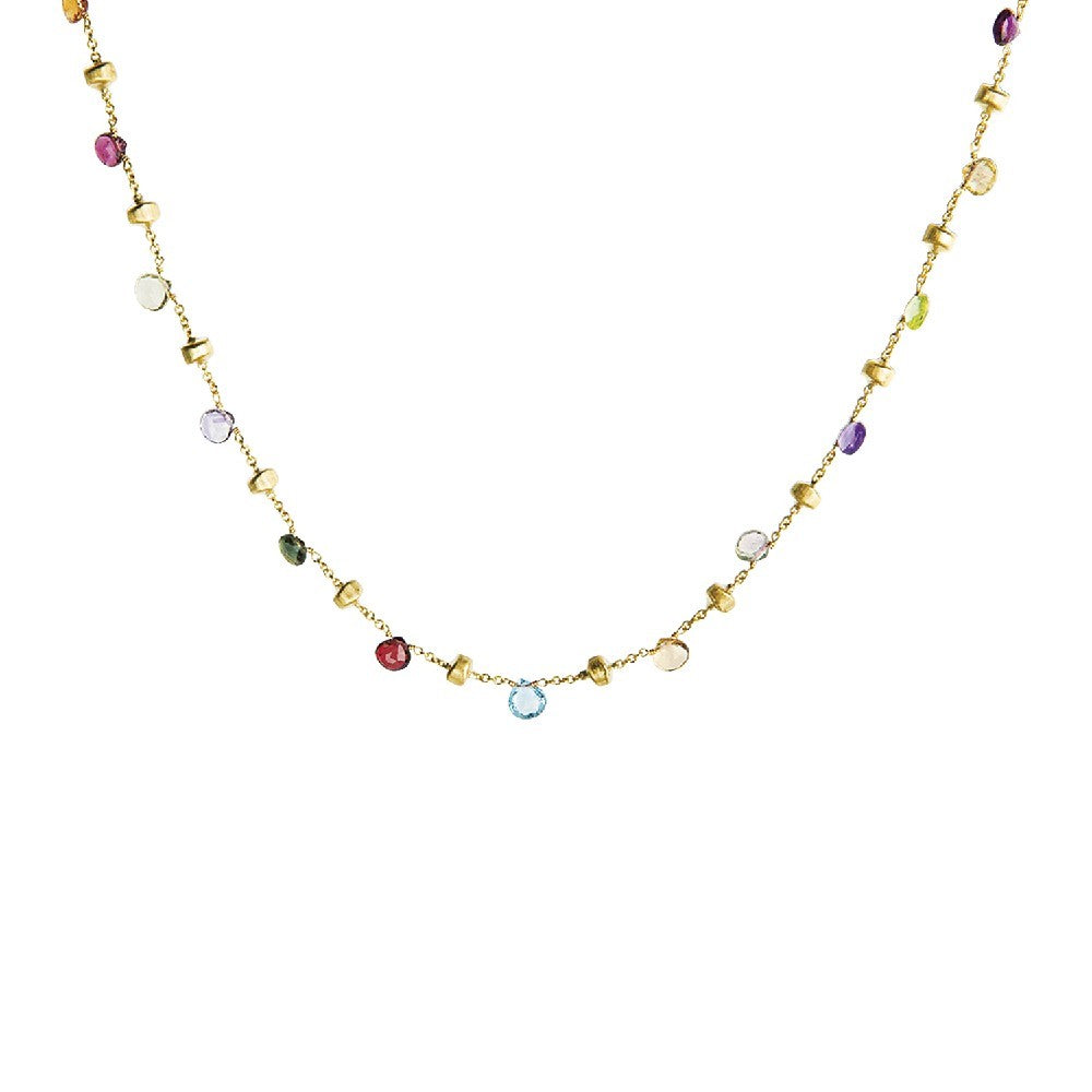 NECKLACE GOLD 750 & SEMIPRECIOUS STONES - 71954