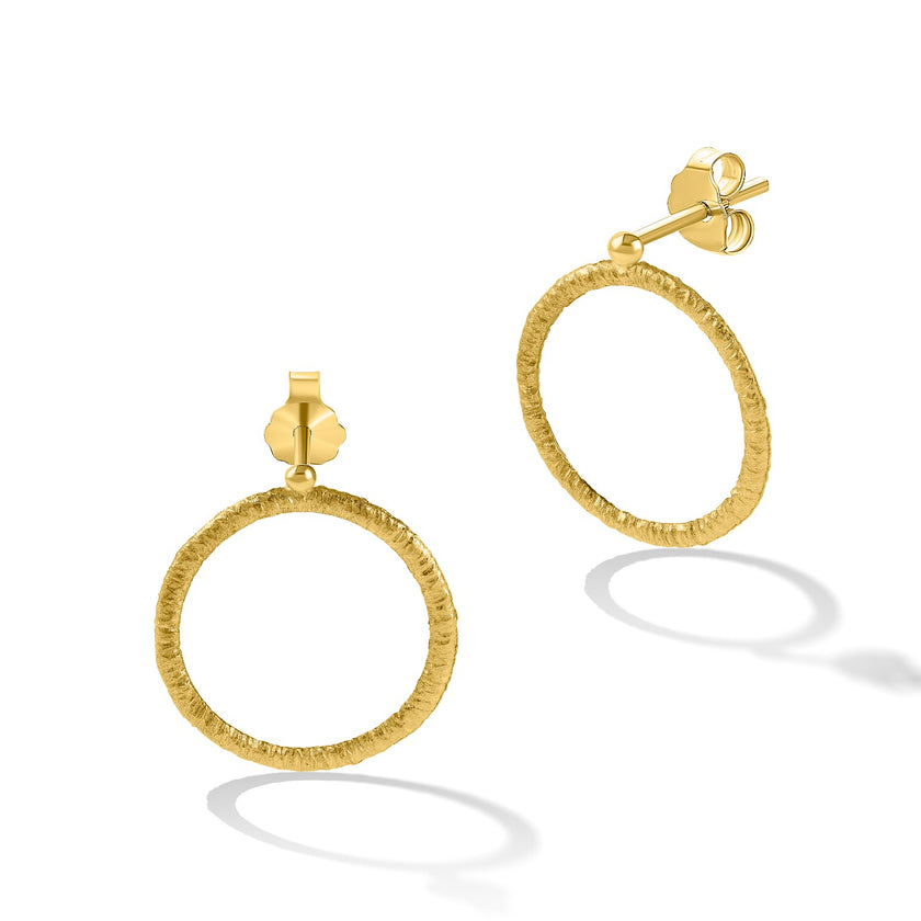 EARRINGS GOLD 585 - 73888