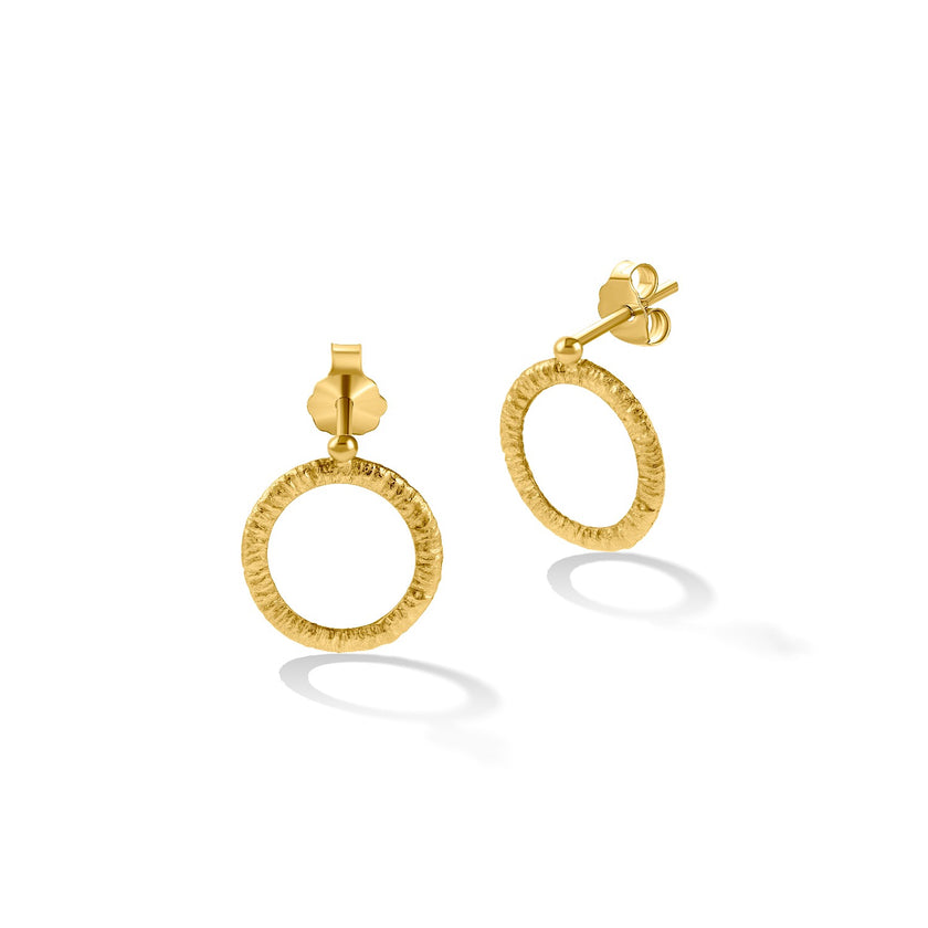EARRINGS GOLD 585 - 73890