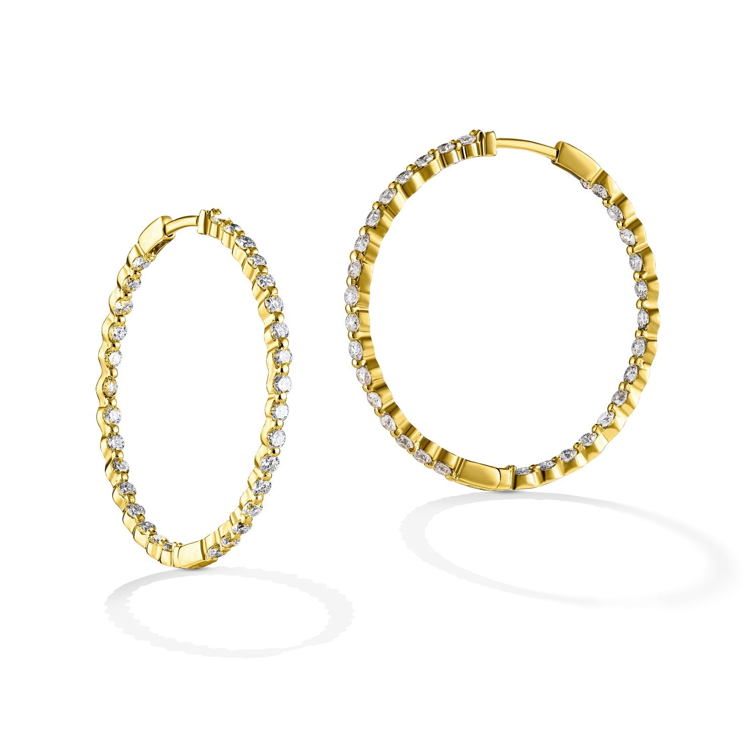 EARRINGS GOLD 750 & PRECIOUS STONES - 75902