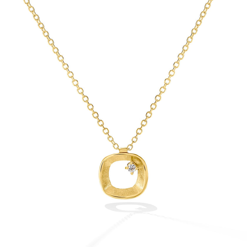 NECKLACE GOLD 750 & PRECIOUS STONES - 78763