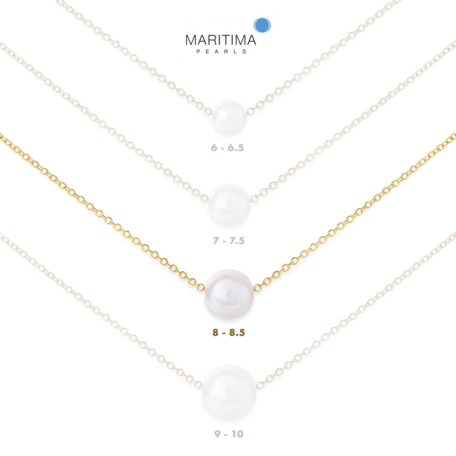 NECKLACE GOLD 585 & PEARLS - 78991