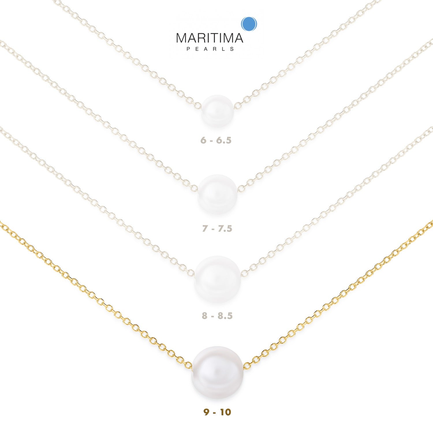 NECKLACE GOLD 585 & PEARLS - 78993