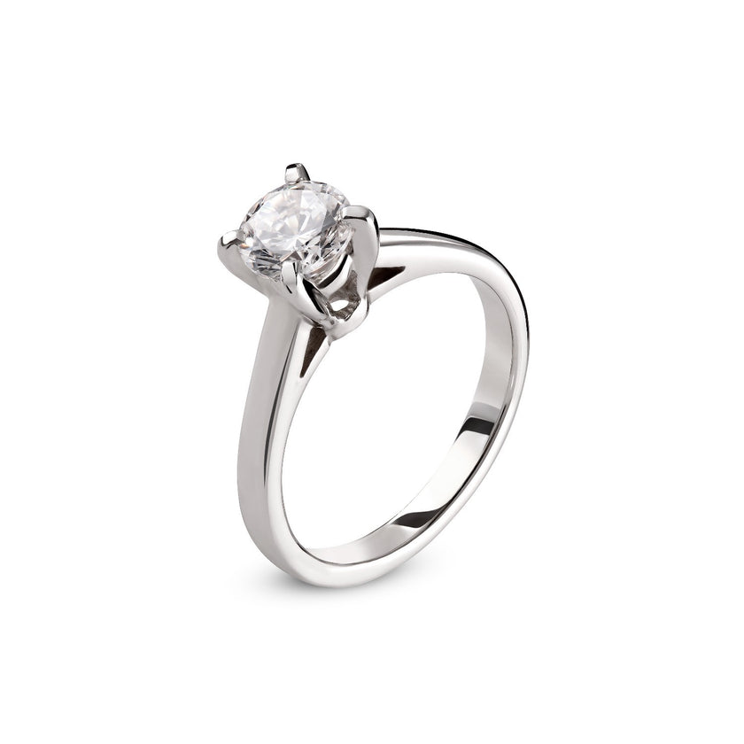 RING WHITE GOLD 750 & PRECIOUS STONES - 79037