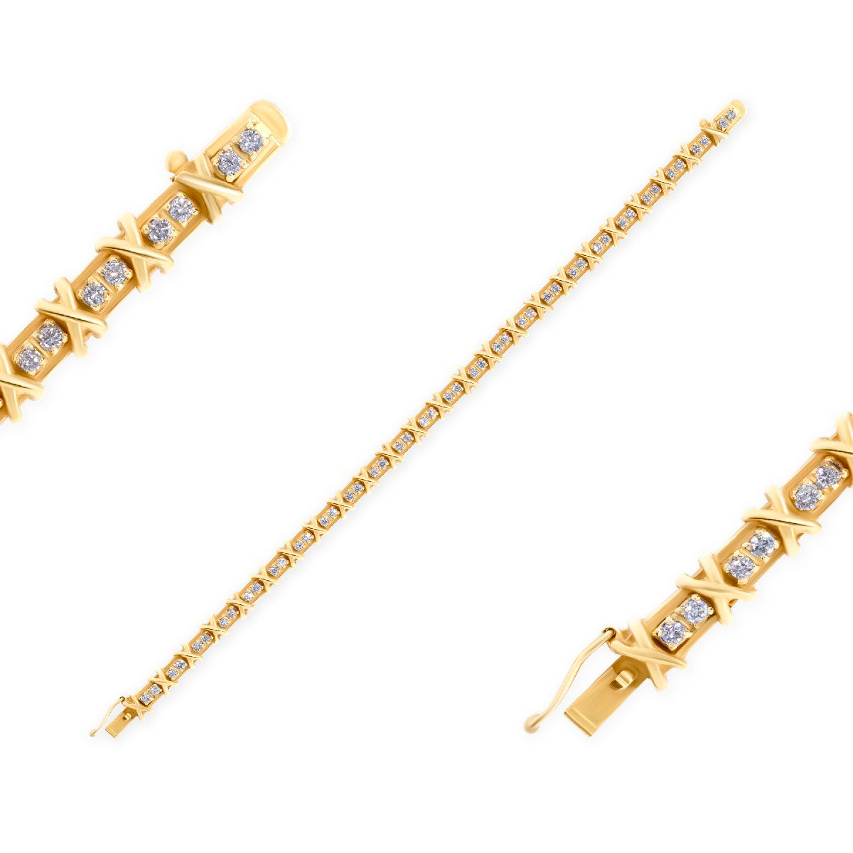 BRACELET GOLD 750 & PRECIOUS STONES - 7939