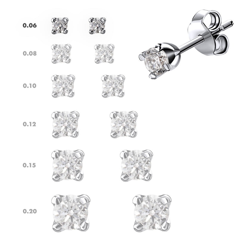 EARRINGS WHITE GOLD 750 & PRECIOUS STONES - 79467