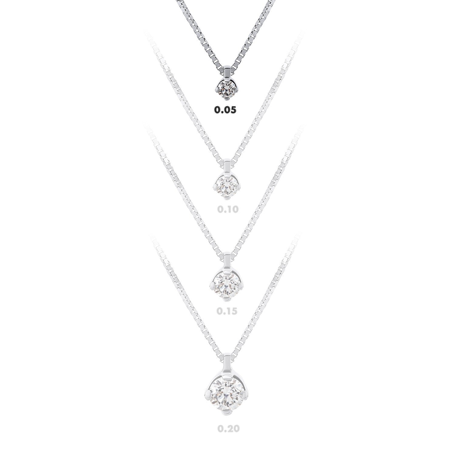 NECKLACE WHITE GOLD 750 & PRECIOUS STONES - 79473