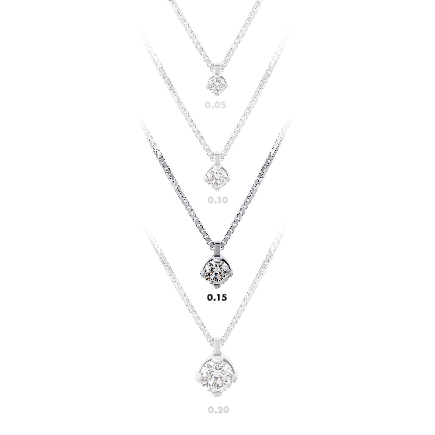 NECKLACE WHITE GOLD 750 & PRECIOUS STONES - 79475