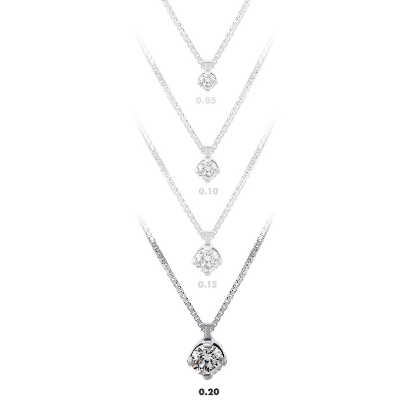 NECKLACE WHITE GOLD Κ18 ΜΕ - 79476