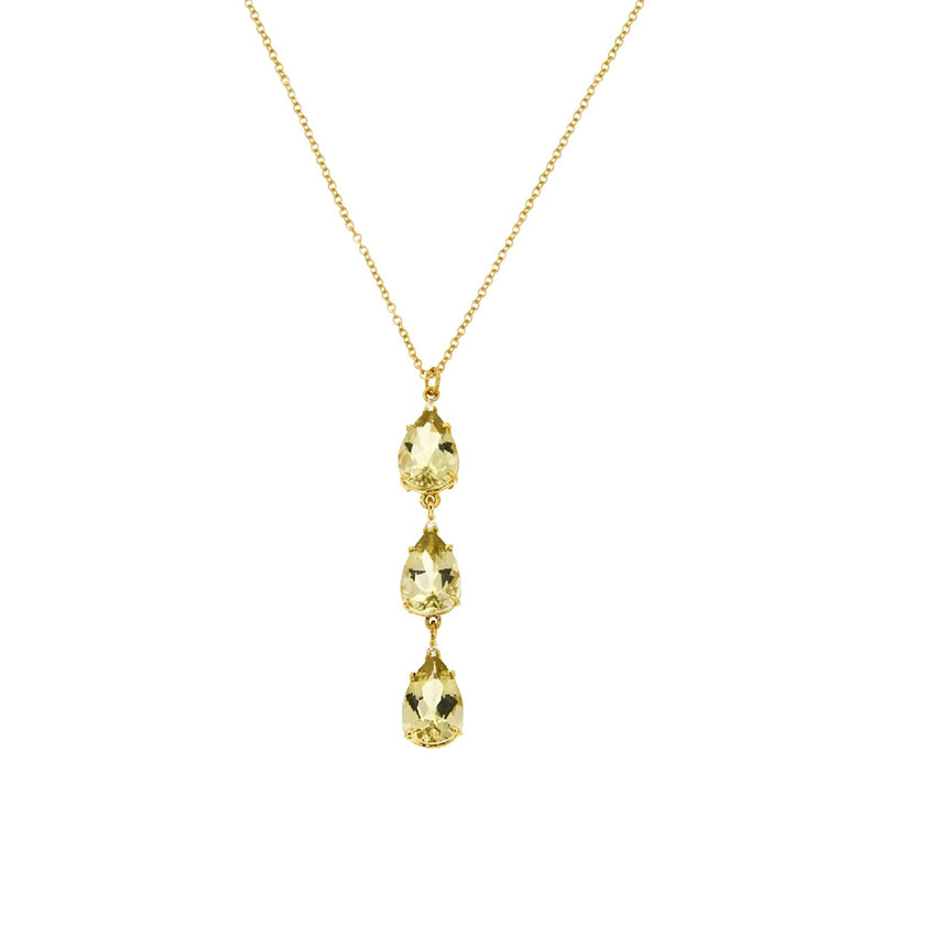NECKLACE GOLD 750 & SEMIPRECIOUS STONES - 79853