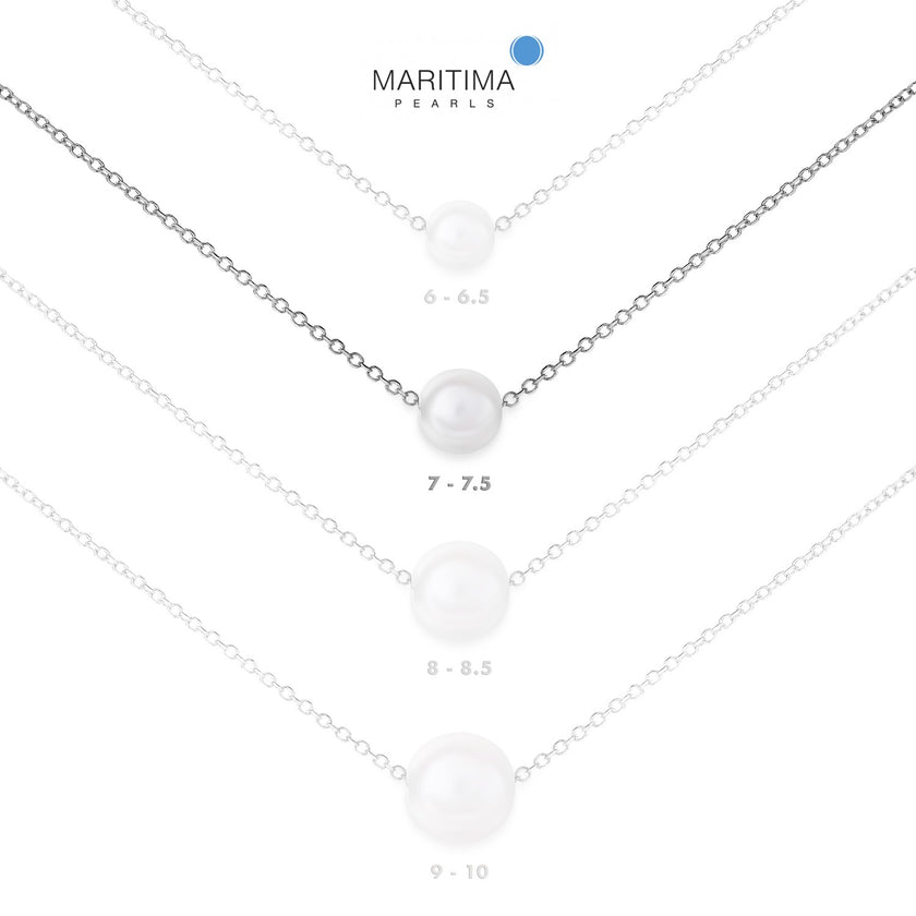 NECKLACE WHITE GOLD 585 & PEARLS - 79999