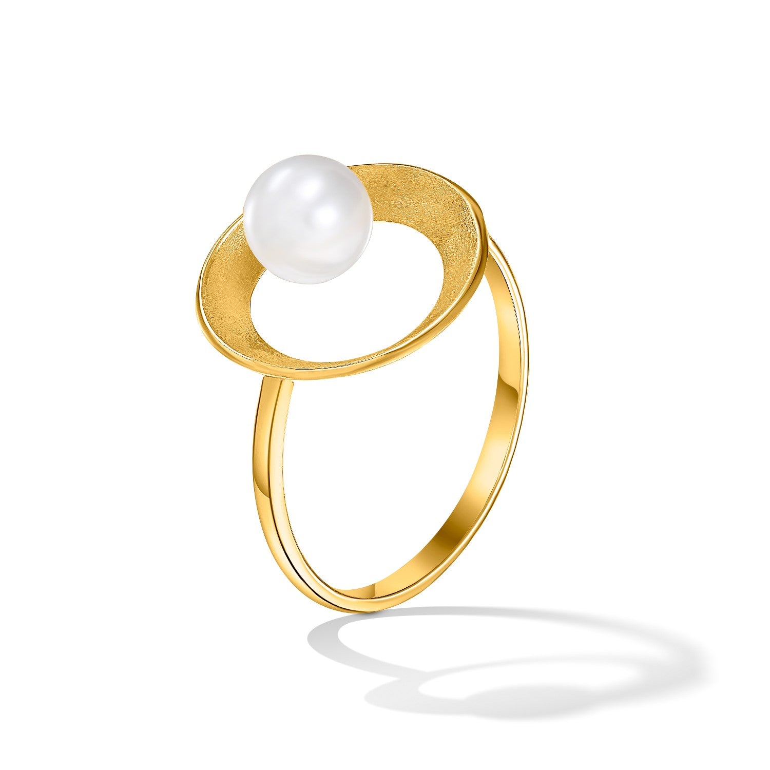 RING GOLD 750 & PEARLS - 82533