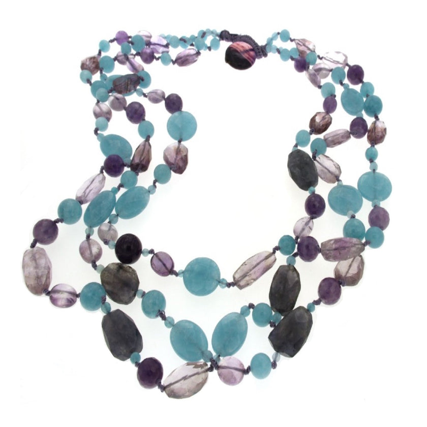 NECKLACE WITH SEMIPRECIOUS STONES - 82748