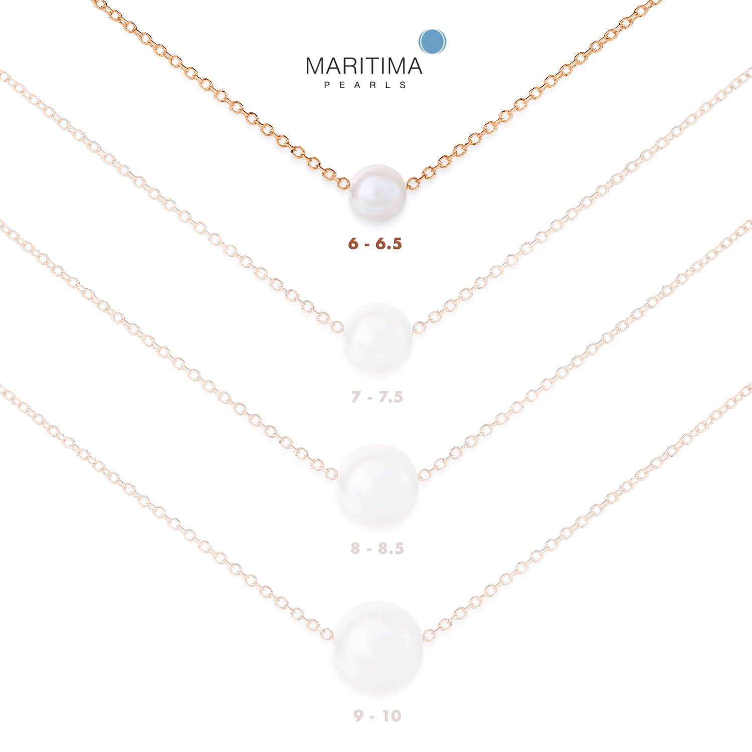 NECKLACE PINK GOLD 585 & PEARLS - 83297