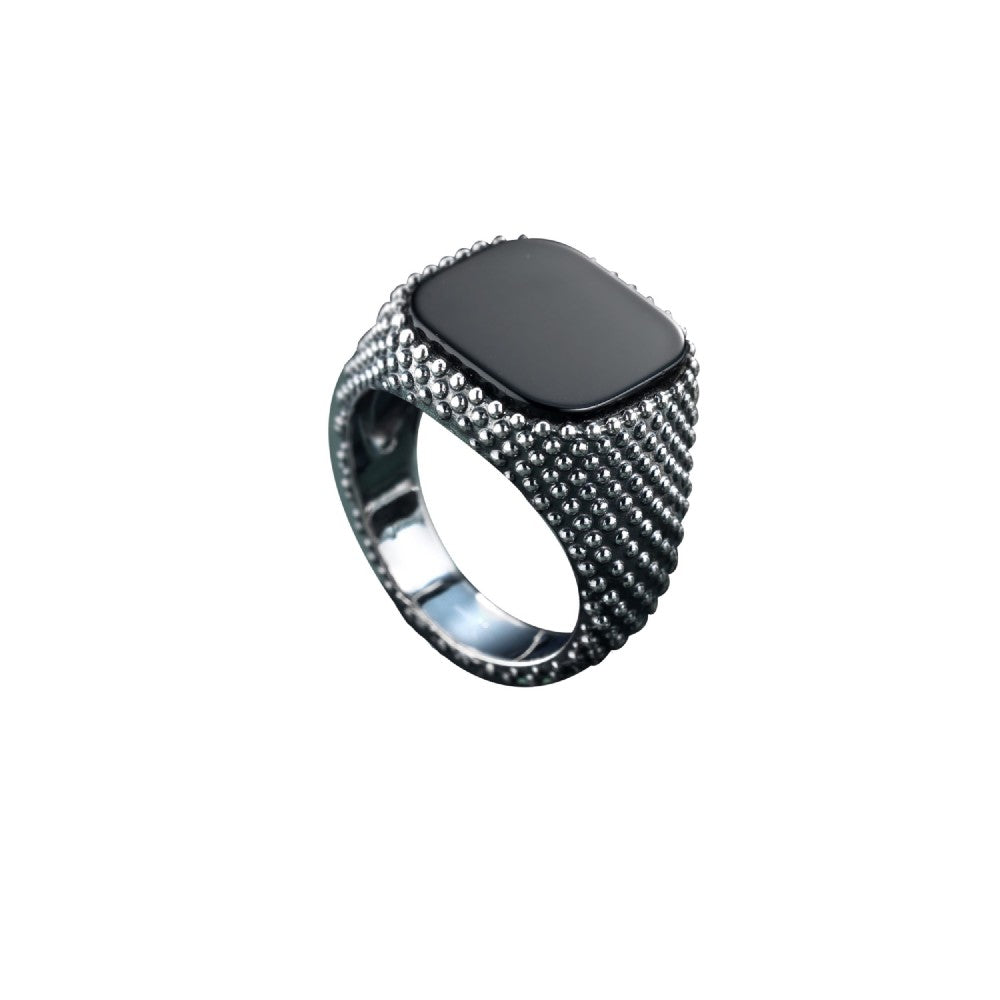 RING WHITE SILVER 925 & SEMIPRECIOUS STONES - 85153