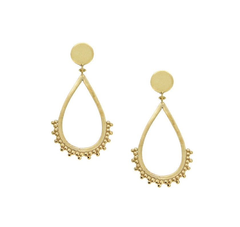 EARRINGS GOLD 585 - 86246