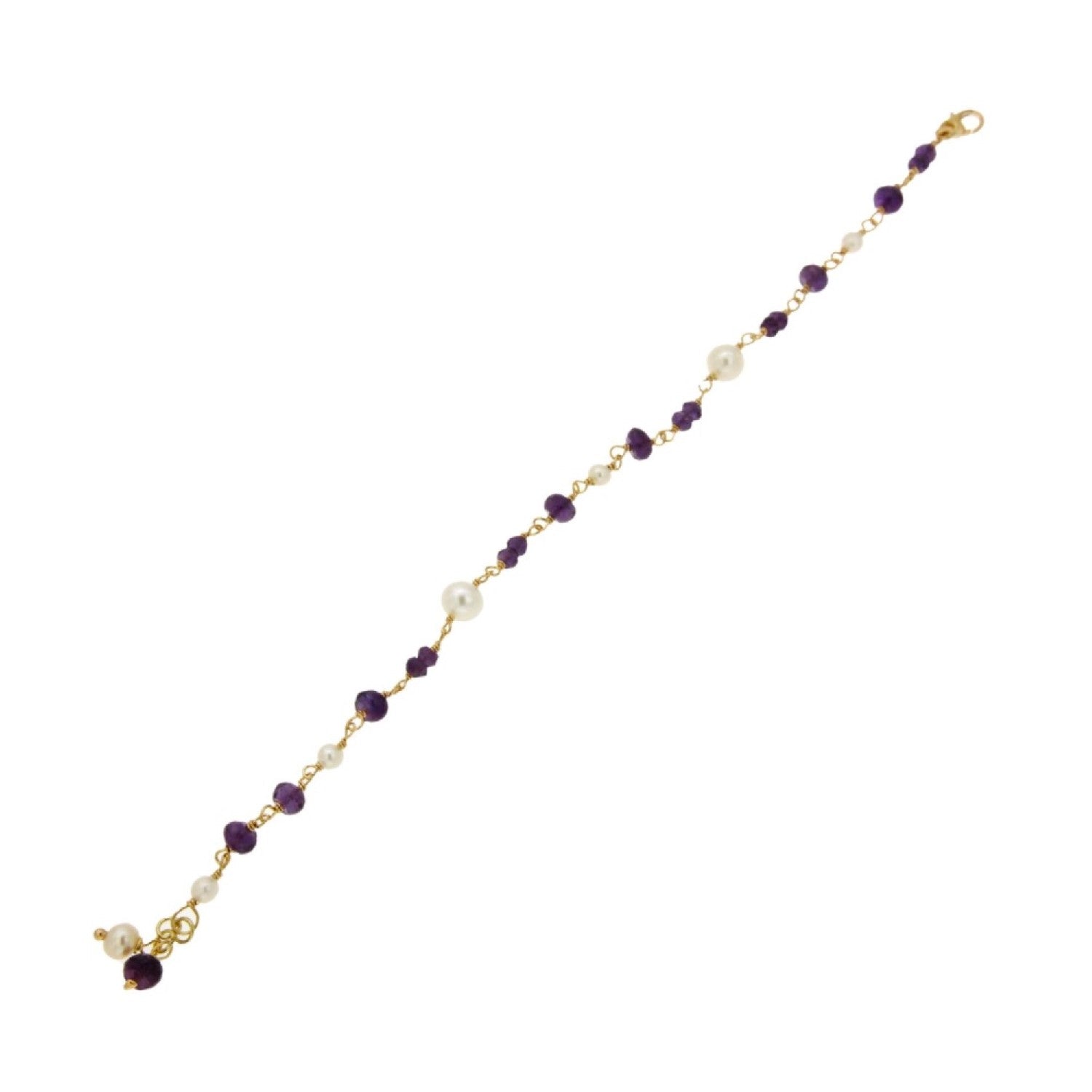 BRACELET GOLD 585 & SEMIPRECIOUS STONES - 86417