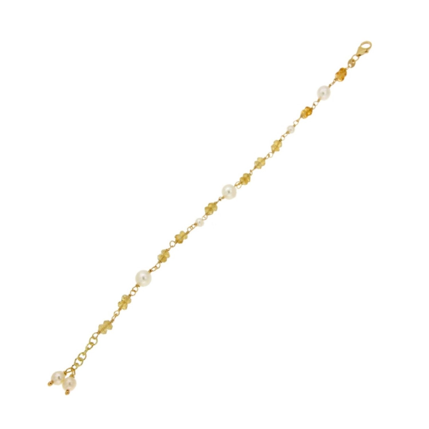 BRACELET GOLD 585 & PRECIOUS STONES - 86419