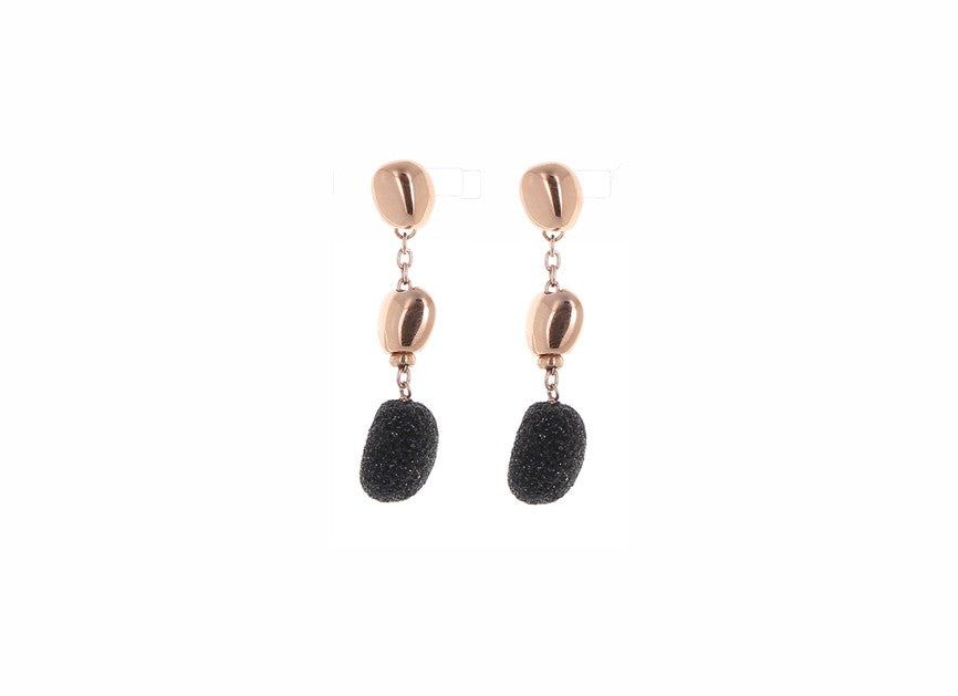 EARRINGS PINK SILVER 925 - 86476
