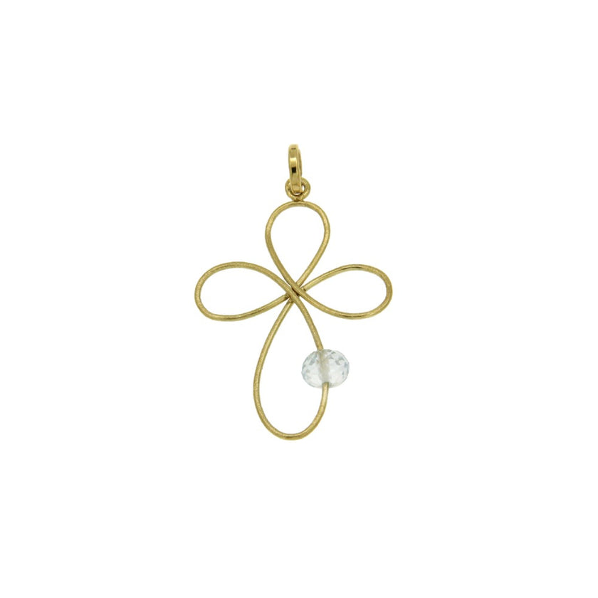 PENDANT GOLD 585 & SEMIPRECIOUS STONES - 87749