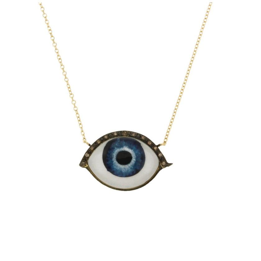 NECKLACE GOLD 750 & PRECIOUS STONES - 87757