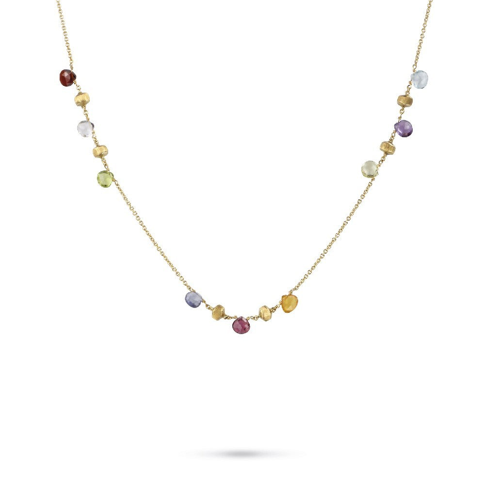 NECKLACE GOLD 750 & SEMIPRECIOUS STONES - 88149