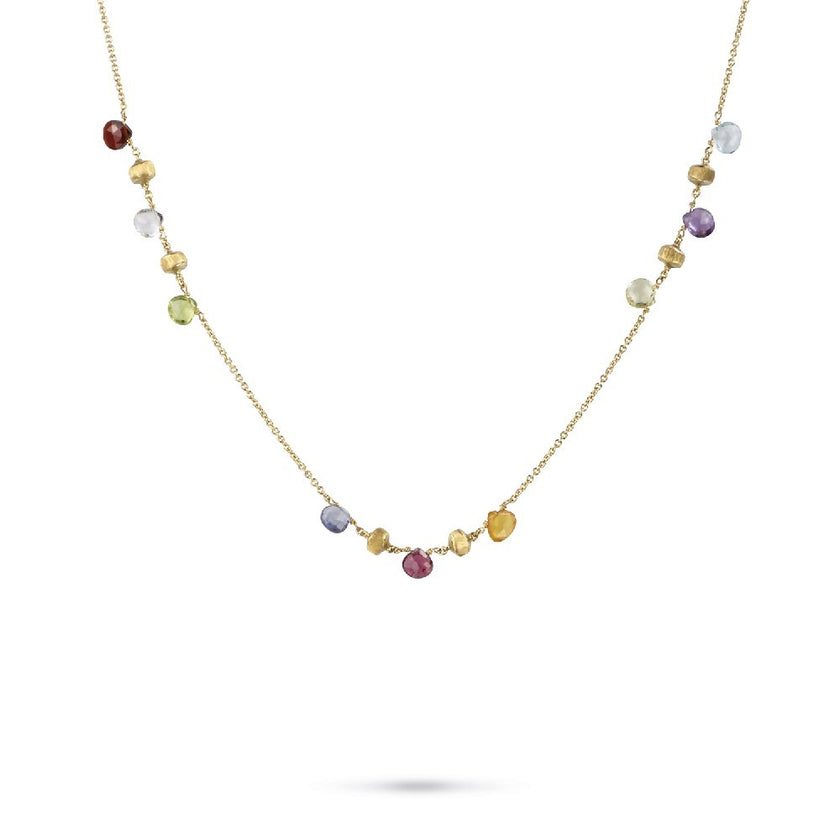 NECKLACE GOLD 750 & SEMIPRECIOUS STONES - 88149