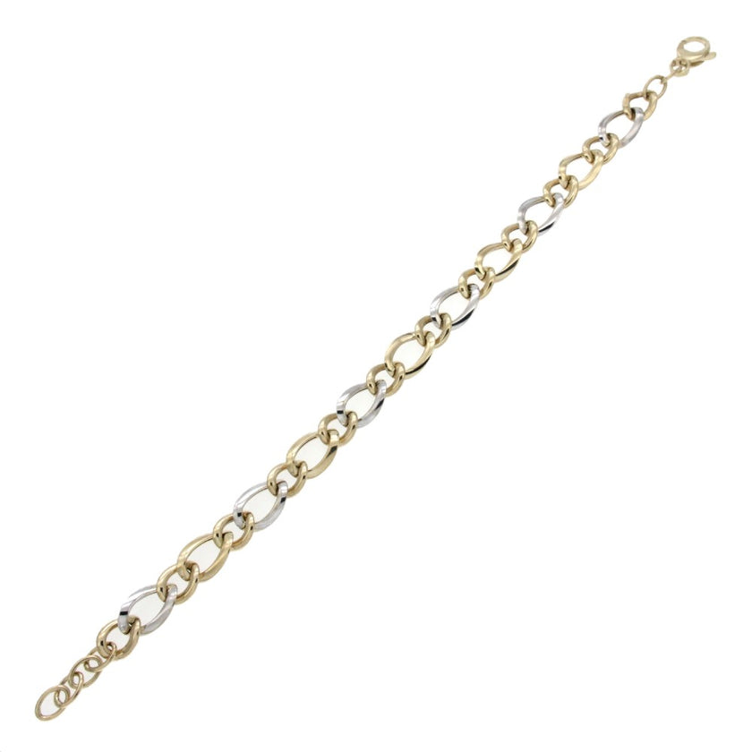 BRACELET YELLOW & WHITE GOLD 585 - 89494