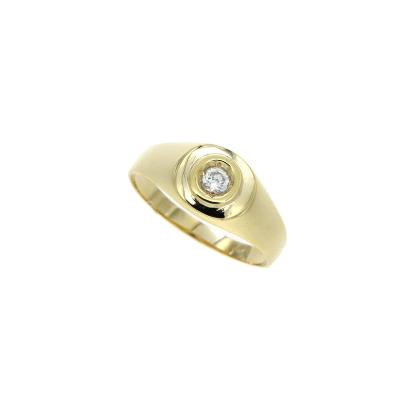 RING GOLD 585 & C.Z. - 90380
