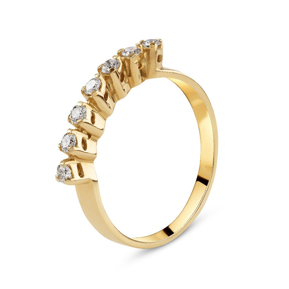 RING  GOLD 750 & PRECIOUS STONES - 90504