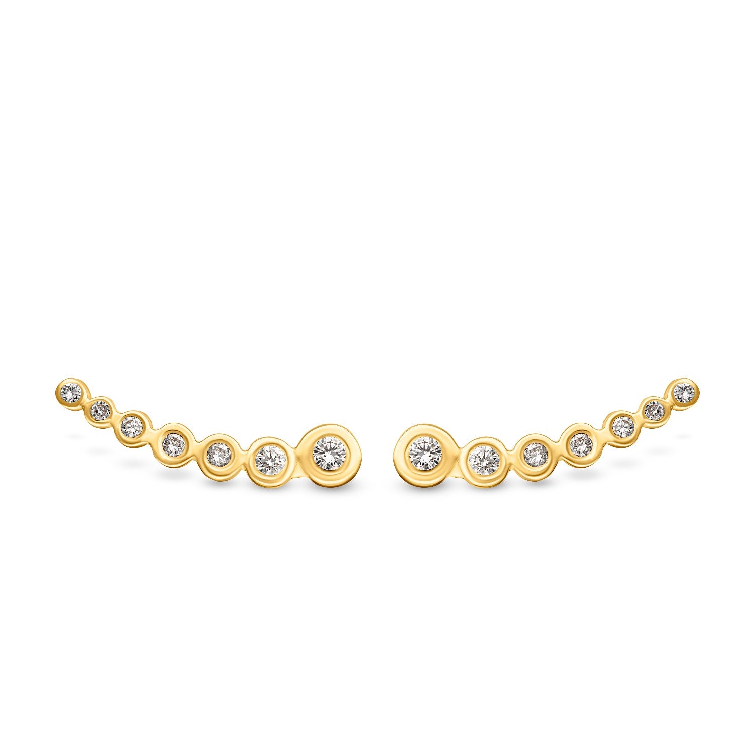 EARRINGS GOLD 750 & PRECIOUS STONES - 91352