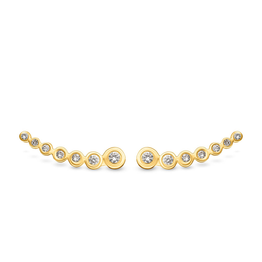 EARRINGS GOLD 750 & PRECIOUS STONES - 91352