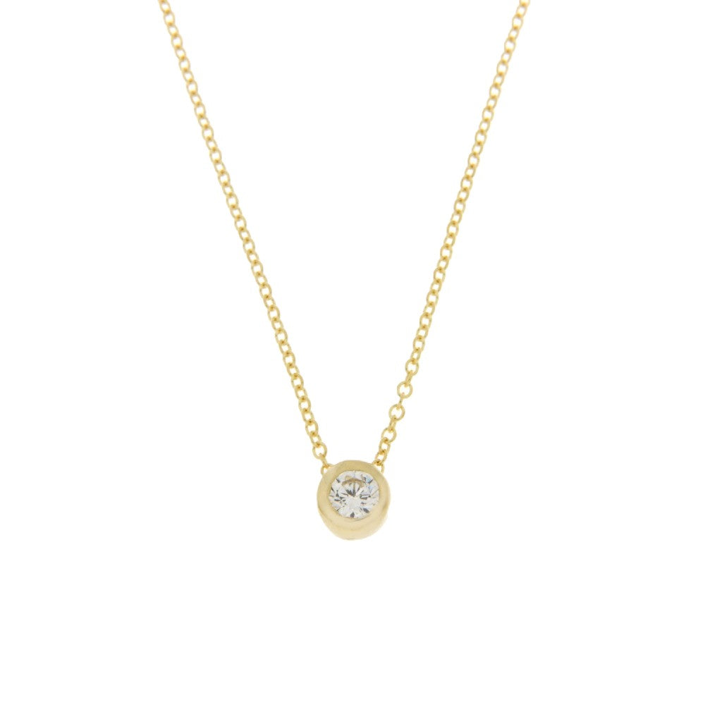 NECKLACE GOLD 585 & C.Z. - 91678