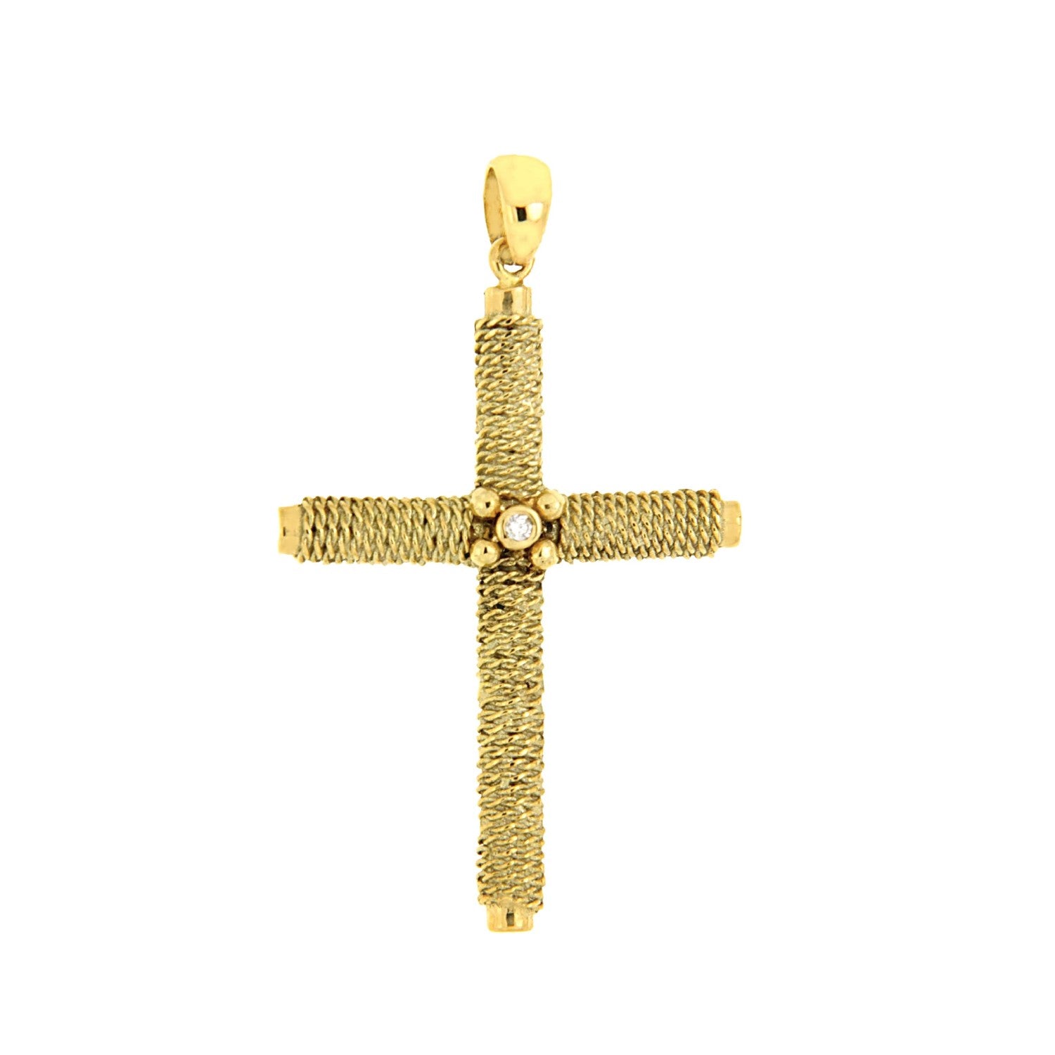 CROSS GOLD 585 & PRECIOUS STONES - 91793