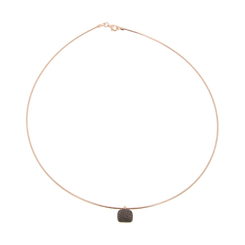 NECKLACE PINK SILVER 925 - 92000