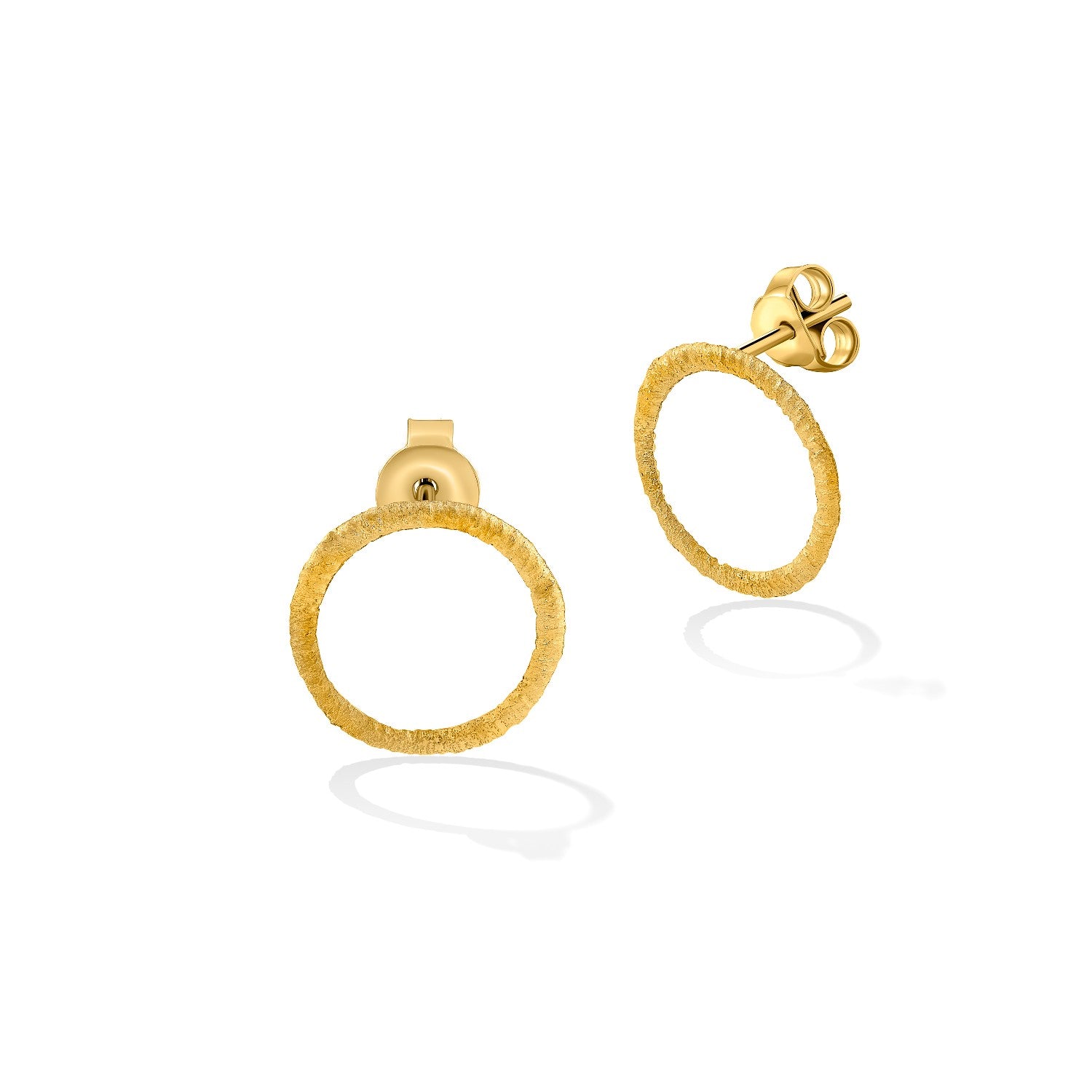 EARRINGS GOLD 585 - 92418