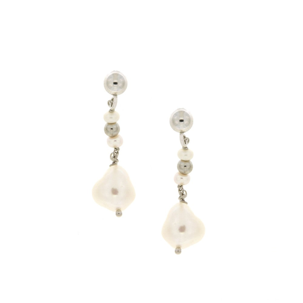 EARRINGS SILVER 925 & PRECIOUS STONES - 93054